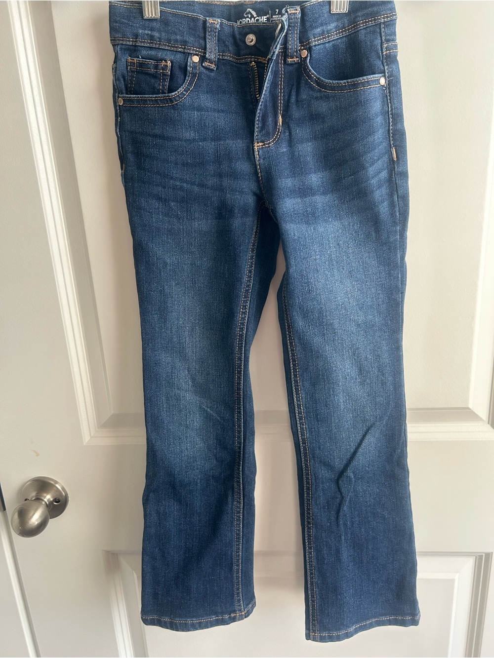 Jordache Girls Dark Blue Bootcut Jeans